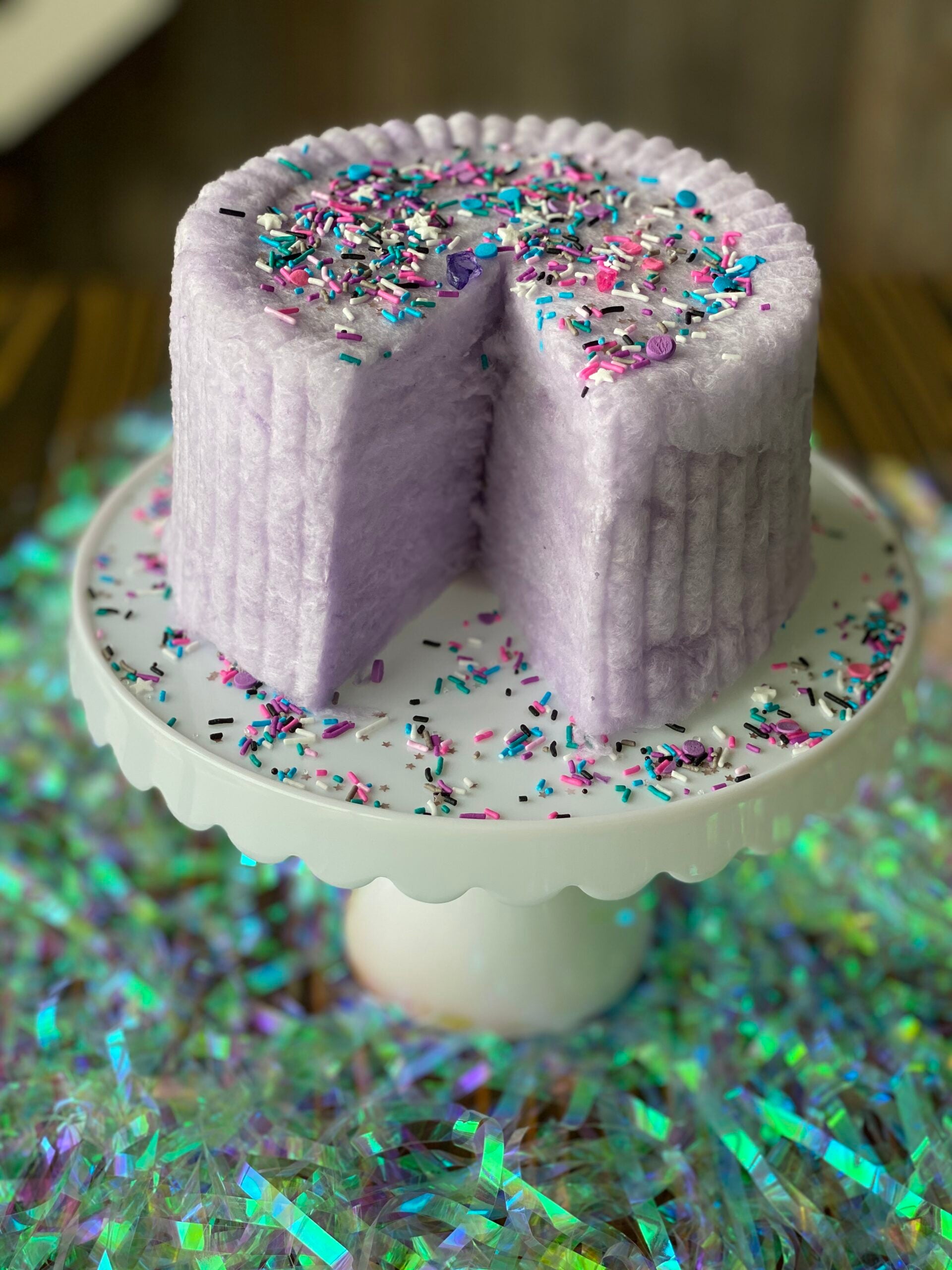 Single Flavor Cotton Candy Cake